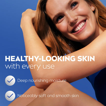 NIVEA Essentially Enriched Body Lotion, Very Dry Skin, Almond Oil, 16.9 Oz NIVEA