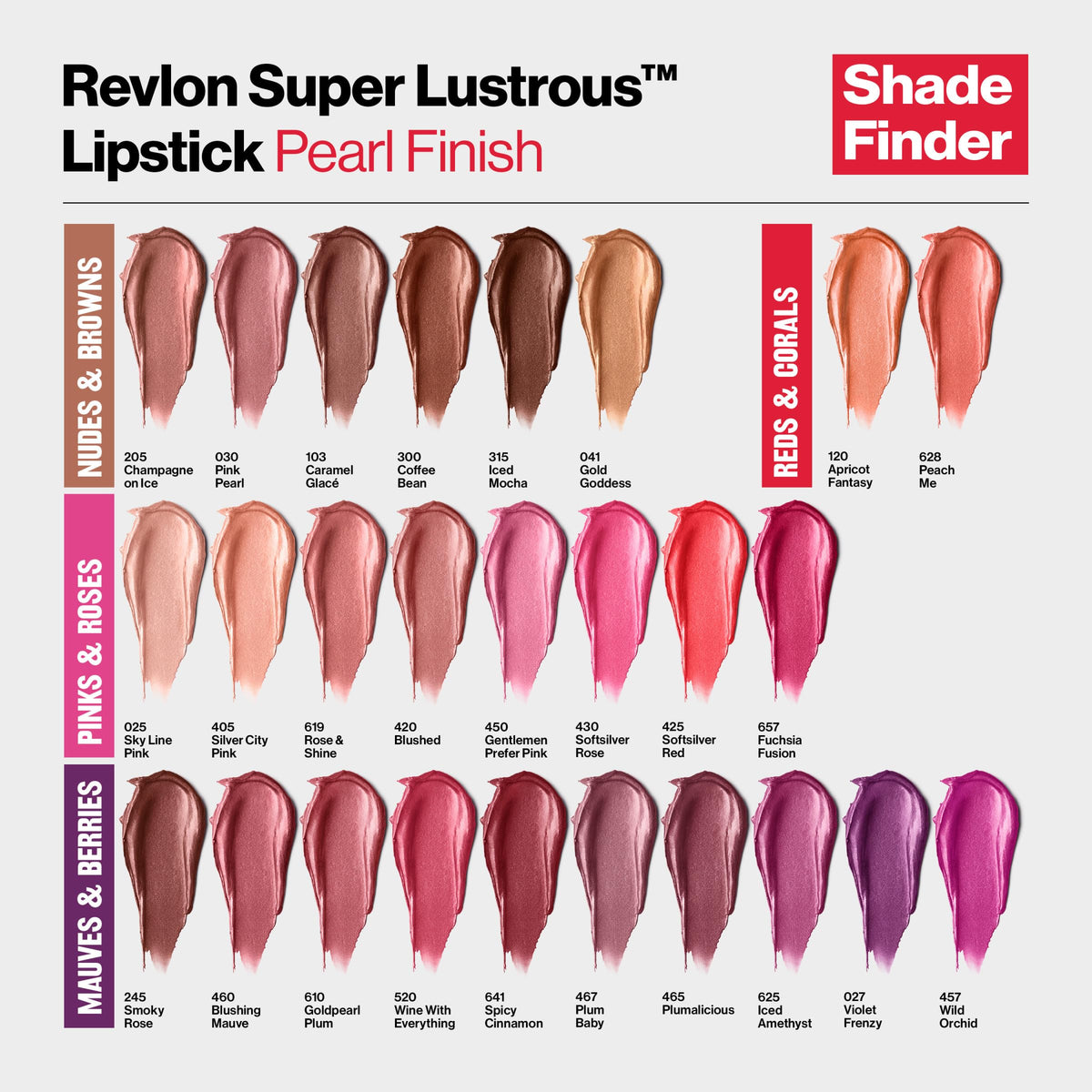 Revlon Super Lustrous Lipstick, 460 Blushing Mauve, 0.15 oz REVLON