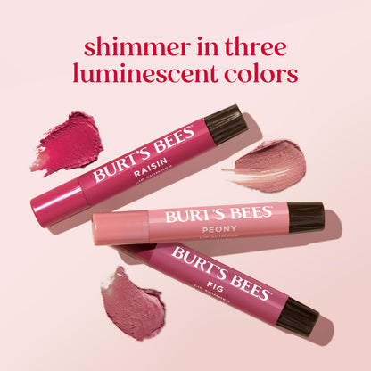 Burt's Bees Lip Shimmer Nude Collection, Tinted Lip Balm, 0.09 oz., 3 Tubes Burt's Bees