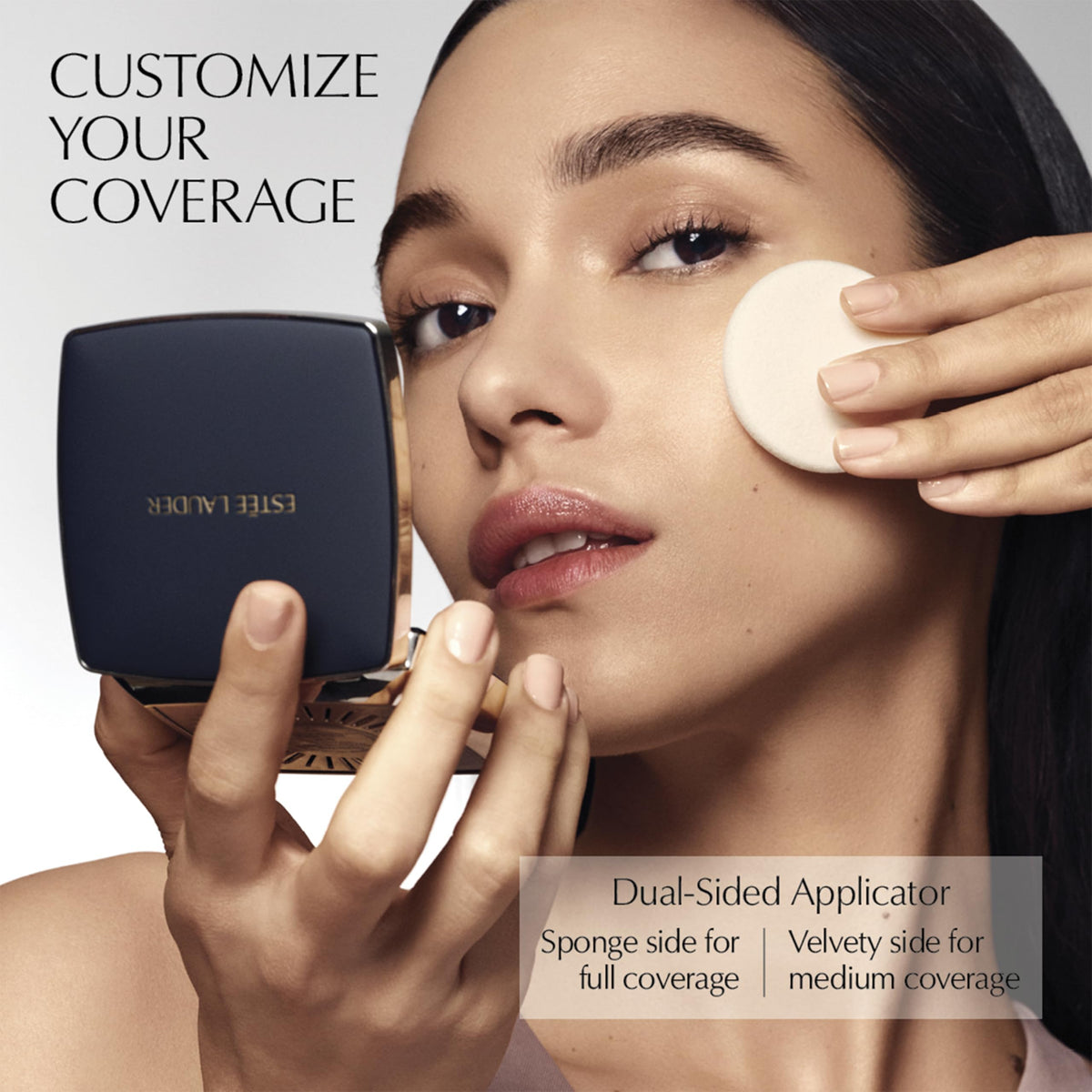 Estée Lauder Double Wear 12-Hour Stay-in-Place Matte Powder Foundation | Controls Oil & Shine, 0.39 Ounce, 2C3 Fresco Estée Lauder
