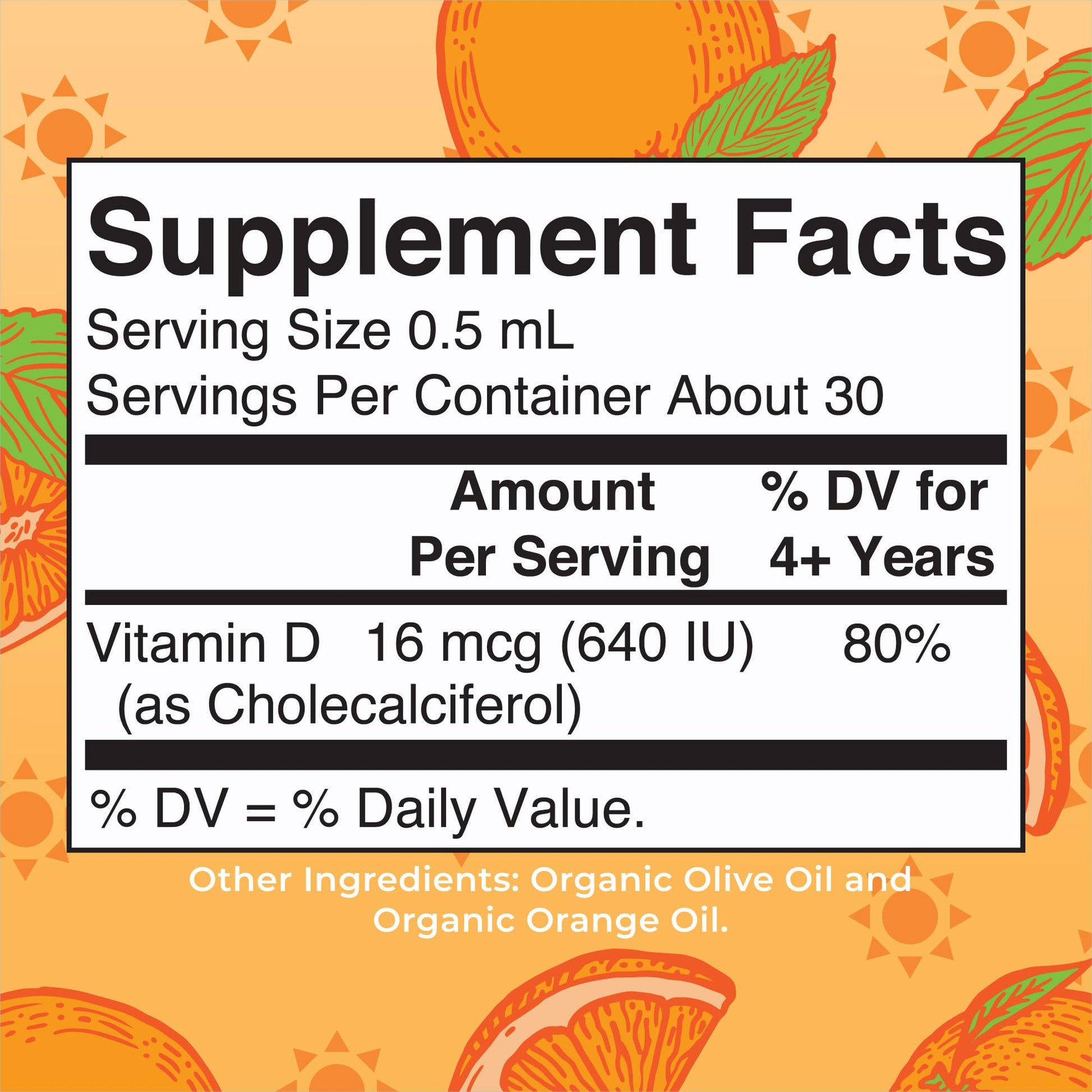 MaryRuth Organics USDA Organic Vitamin D3 Liquid Drops for Kids | 640 IU Vitamin D3 Per Serving | Kids Immune Support & Bone Health Supplement | Formulated for Ages 4-13 | 0.5oz | 30 Servings MARYRUTH'S buy australia supplements