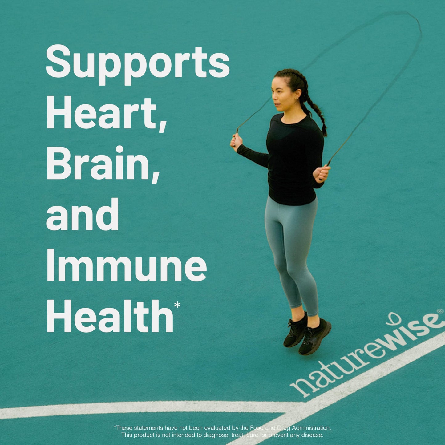 NatureWise Extra-Strength Omega 3 Fish Oil Supplement - 1000mg per Serving - 600 EPA & 400 DHA and Vitamin E - Support for Heart & Brain Health - Lemon Flavor NatureWise