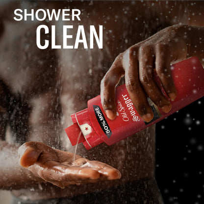 Old Spice Refreshing Body Wash for Men, 3X Defense, 24/7 Shower Fresh with Long Lasting Scent, Red Collection, Swagger with Cedarwood Scent, 24 oz (Pack of 2) Old Spice