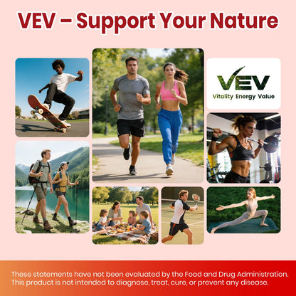 VEV Berberine Supplement with Ceylon Cinnamon, Cayenne Pepper, Turmeric, Milk Thistle, Vegan & Non-GMO – 120 Capsules VEV