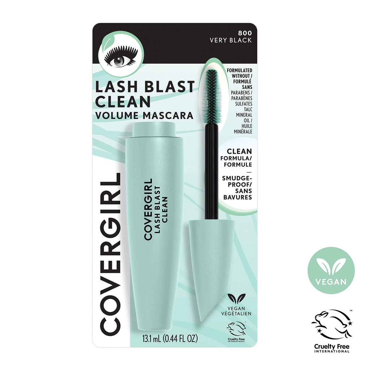 COVERGIRL Lash Blast Clean Volume Mascara - 800 Very Black COVERGIRL