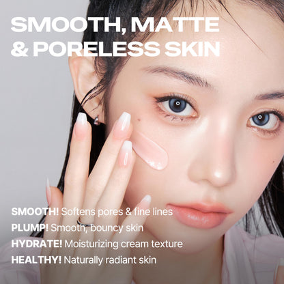 TOUCH IN SOL No Poreblem Primer Prep – Hydrating Makeup Primer, Smooth Matte Finish, Lightweight Pore-Smoothing Base for Long-Lasting Makeup, Korean Makeup Primer for Face (1.01 fl oz) TOUCH IN SOL