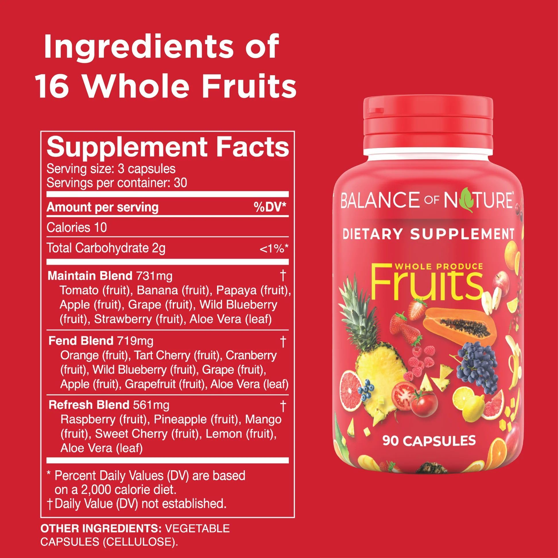 Balance of Nature Whole Fruits Supplement with Superfood Fruits Balance of Nature buy australia supplements