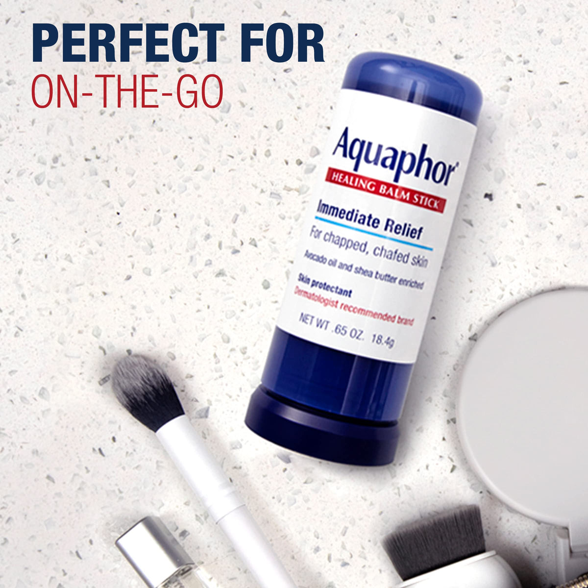 Aquaphor Healing Balm Stick, Skin Protectant, 0.65 OZ Aquaphor