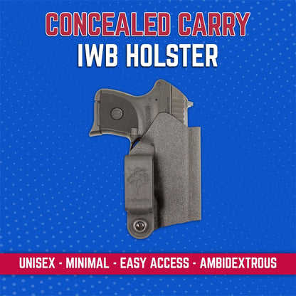 DeSantis Slim-Tuk - IWB Holster for Men and Women, Pistol Holster for Concealed Carry, Suitable for Appendix Wear, Ambidextrous, Made with Kydex, Adjustable Tension, Tuckable 360 C-Clip Gsupps Australia