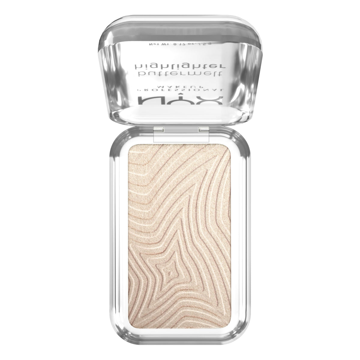 NYX PROFESSIONAL MAKEUP Buttermelt Highlighter, Powder Highlighter Makeup, With Up to 12H Wear and High Impact Glow - 05 Bright and Butta (Light Champagne) NYX PROFESSIONAL MAKEUP