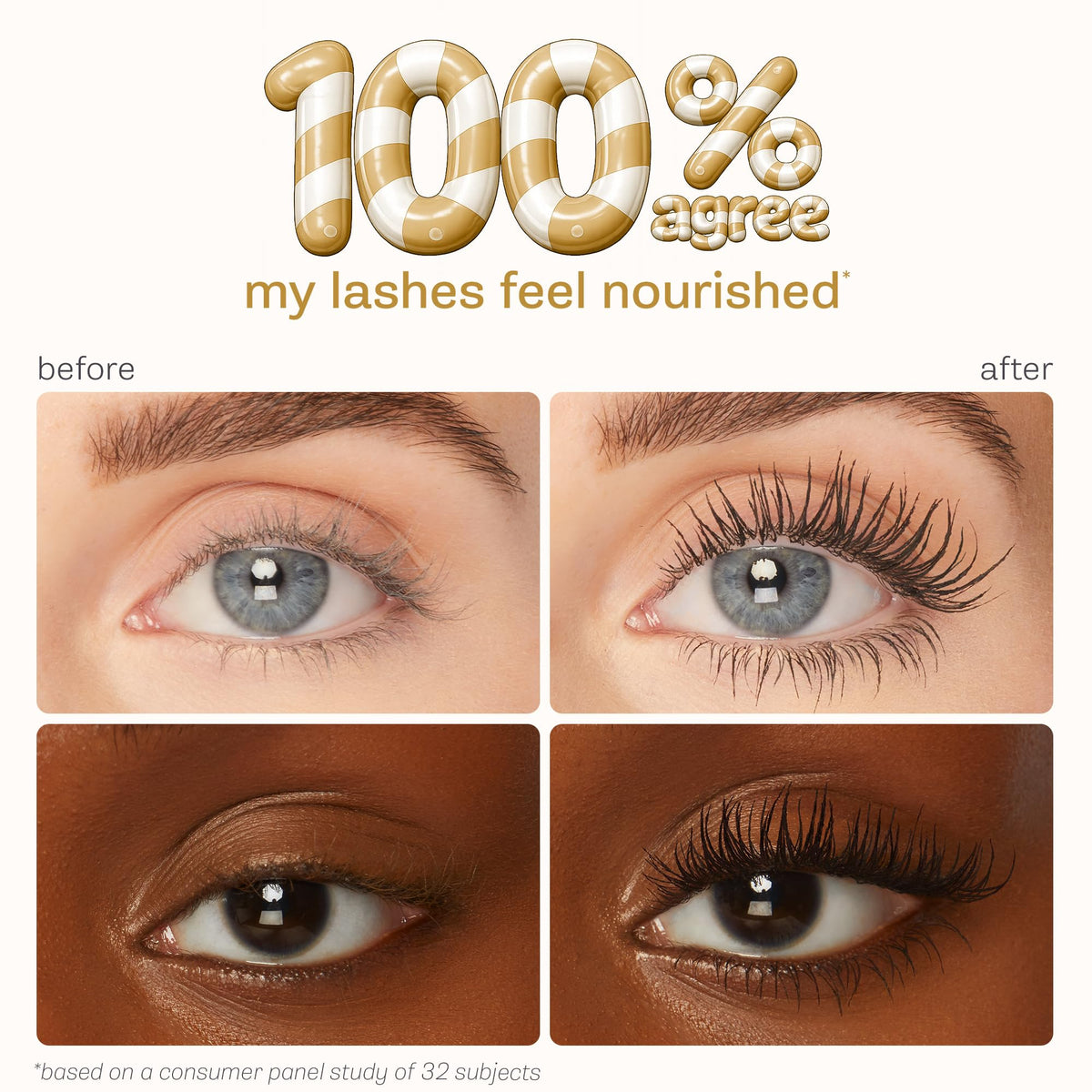 tarte tartelette XL tubing mascara – Lash Extensions in a Tube with Peptide, Extra-Bold Buildable Length & Volume, Smudge-Proof Longwear, Easy-to-Remove, Vegan & Cruelty-Free, full size, black tarte