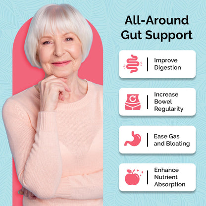 UpWellness Total Revive+ Digestive Enzymes - Broad-Spectrum Enzymes for Digestive Health - Supports Gut Health and Nutrient Absorption UpWellness