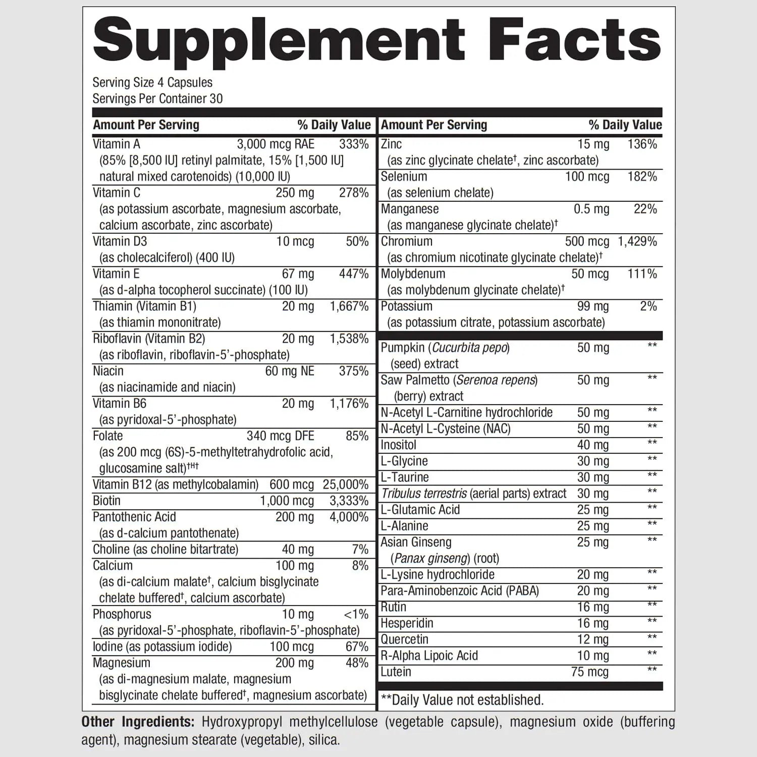 PureFormulas PureMulti for Men - Daily Comprehensive Multivitamin for Men's Health, Vitality, Energy, Focus, & Performance. Mens Vitamins A, C, D, E, & B12 PureFormulas buy australia supplements