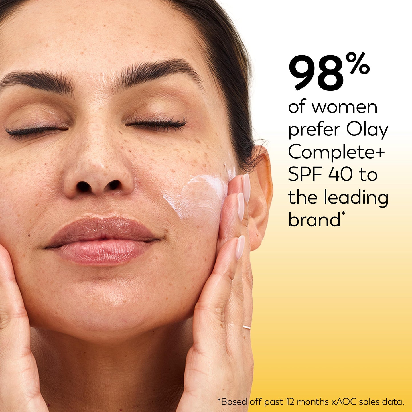 Olay Complete+ Face Moisturizer with Sunscreen SPF 40, For Sensitive Skin, Broad Spectrum Sun Protection, Fragrence-Free Olay