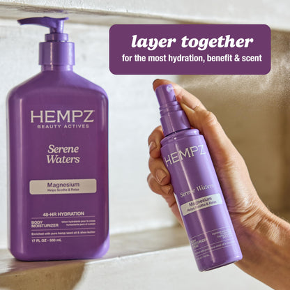 Hempz Magnesium Moisturizing Body Lotion - 17 Fl Oz Hempz