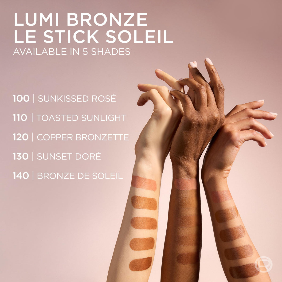 L'Oreal Paris Lumi Bronze Le Stick Soleil Bronzer Stick, Cream-To-Powder Bronzer For A Sunkissed Face Makeup Glow, 110 Toasted Sunlight L'Oreal Paris