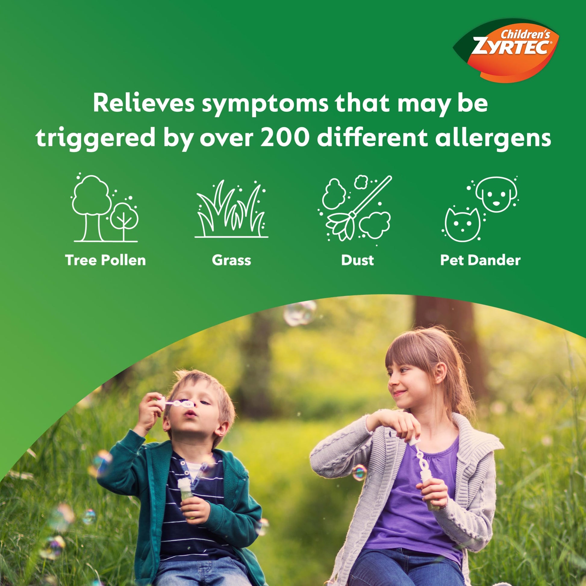 Zyrtec Children's Liquid, Kid's Antihistamine Syrup, Dye-, Sugar-, and Alcohol-Free, Pleasant Bubble Gum Flavor, Contains Cetirizine HCl Suitable for Ages 2 Years and Up, 4 fl oz Bottle Zyrtec buy australia supplements