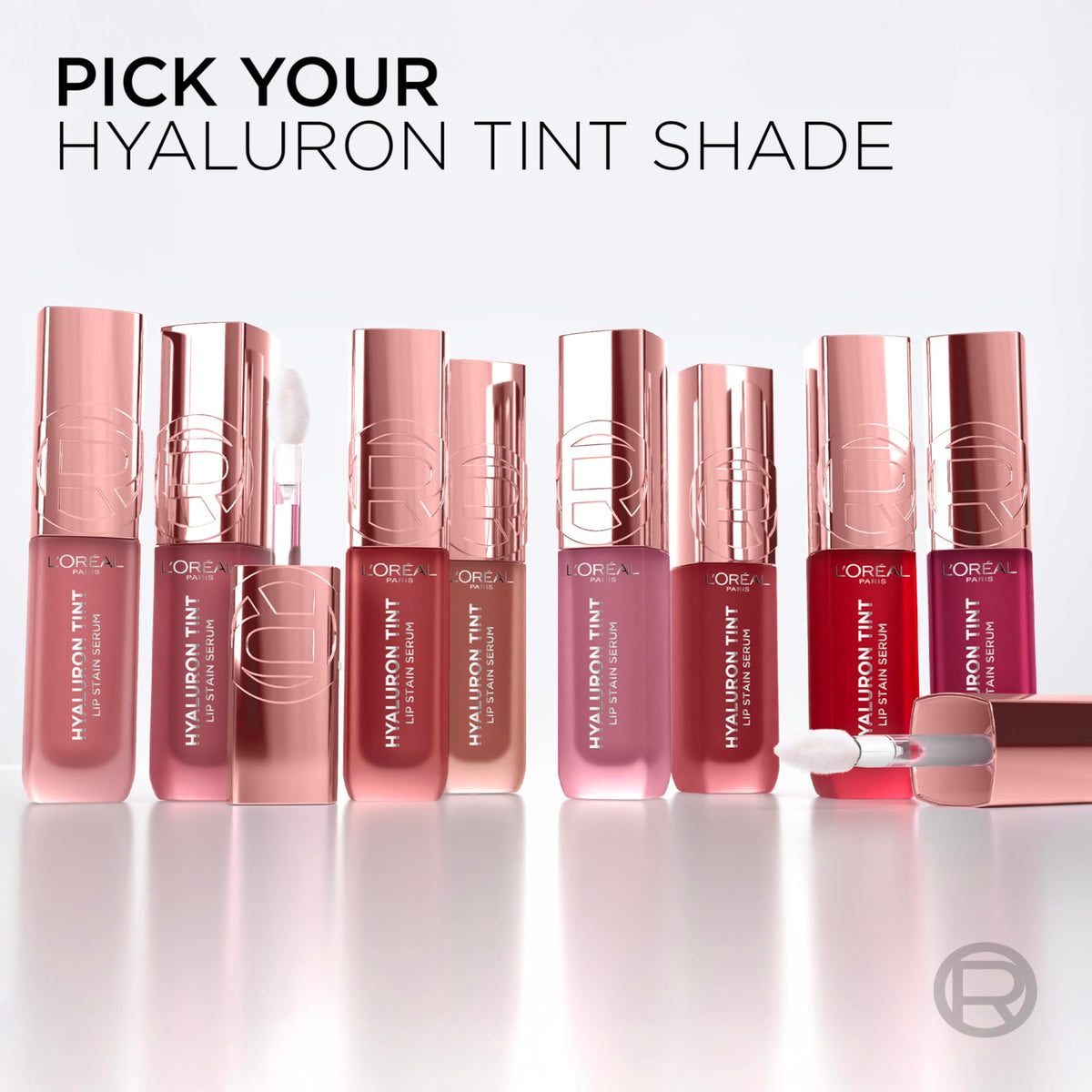 L'Oreal Paris Hyaluron Tint Lip Stain Serum, Long Lasting, Hydrating Lip Makeup Infused with Hyaluronic Acid, 601 Worth It (Pinky Nude) L'Oreal Paris