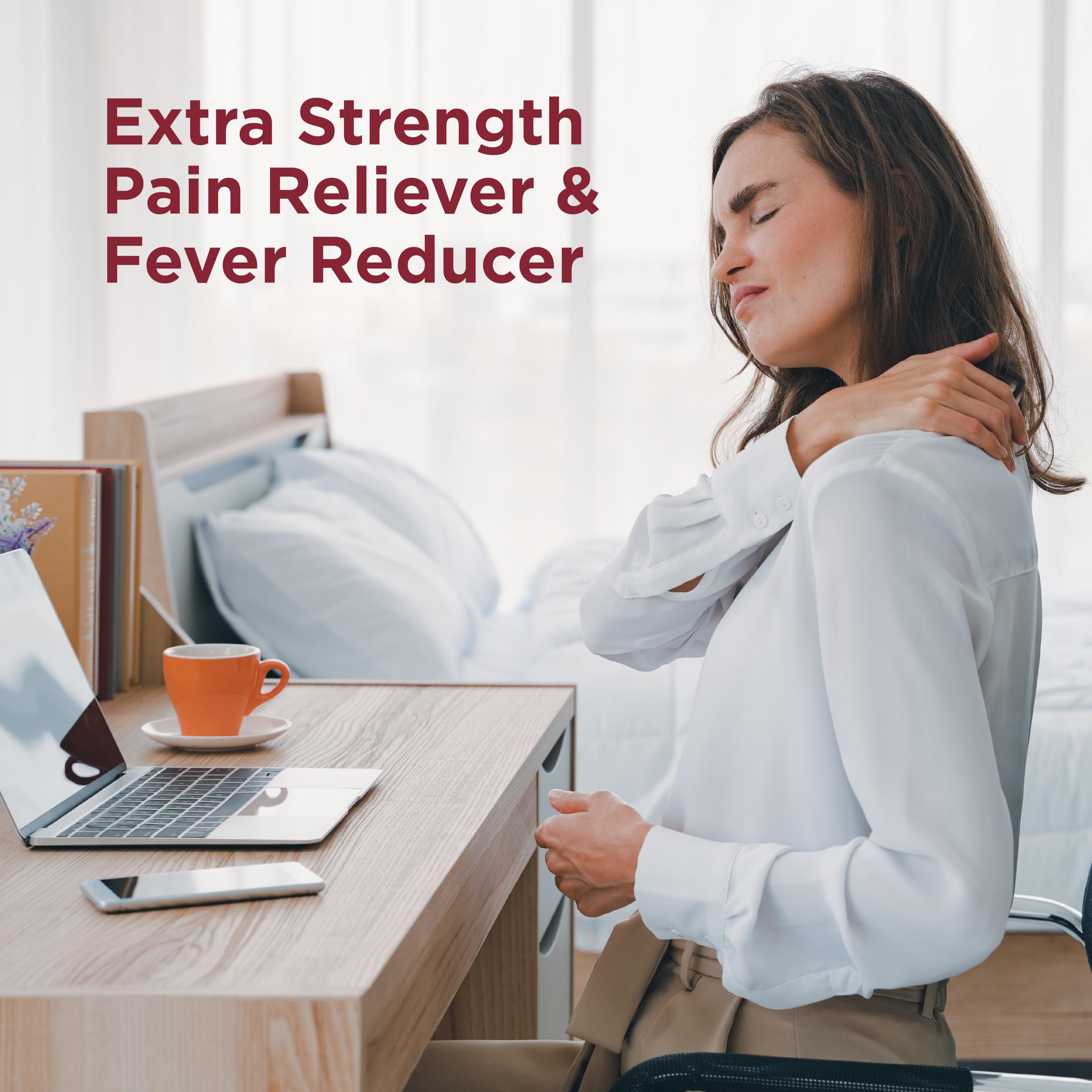 Amazon Basic Care Extra Strength Pain Relief, Acetaminophen Caplets, 500 mg, Pain Reliever/Fever Reducer, 100 Count Amazon Basic Care buy australia supplements