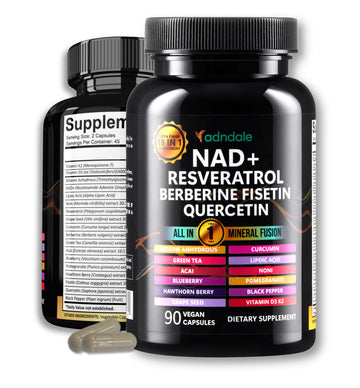 Adndale Liposomal NAD Supplement. Longevity Formula NMN Supplement Alternative. 90CT Advanced NAD+ Resveratrol Adndale buy australia supplements