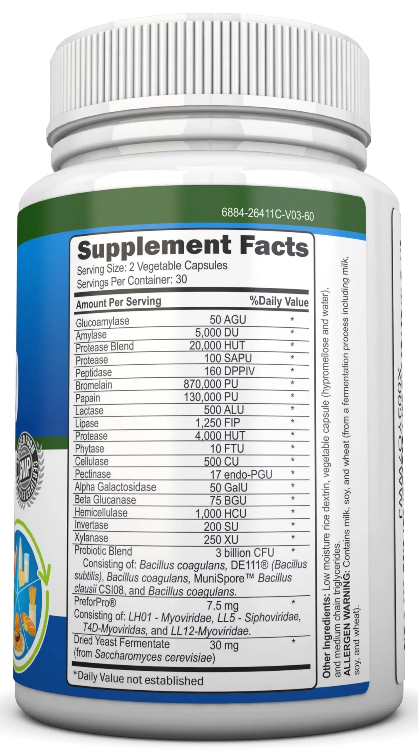 4-in-1 Probiotics, Prebiotics & Postbiotics with 18 Digestive Enzymes for Women & Men - Complete Gut & Digestive Support Supplement - Bloating Relief and Enzymes for Digestion - Non GMO - Vegan NutriONN buy australia supplements