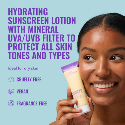 Good Molecules Moisturizing Rich Face Sunscreen Broad Spectrum SPF 30, 1 oz Good Molecules