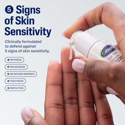 Cetaphil Healthy Renew Eye Gel Serum, Anti-Aging, Peptides, 0.5oz Cetaphil