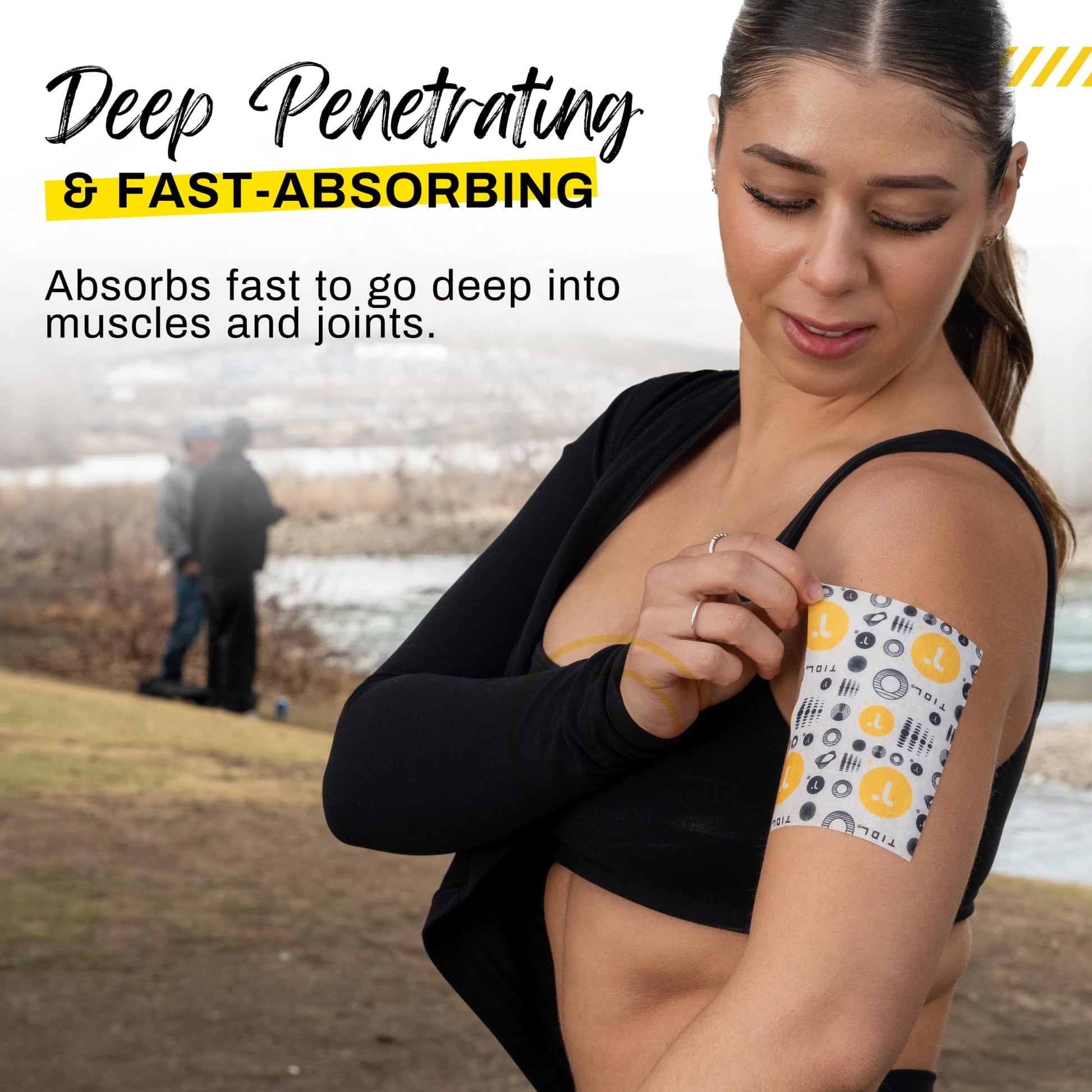 TIDL Recovery Patches, 20 Count, Maximum Strength for Targeted Back Pain, Joint & Muscle Pain Relief, Immediate Numbing & Soothing, Non-Stick Adhesive for Easy Application & Removal TIDL buy australia supplements
