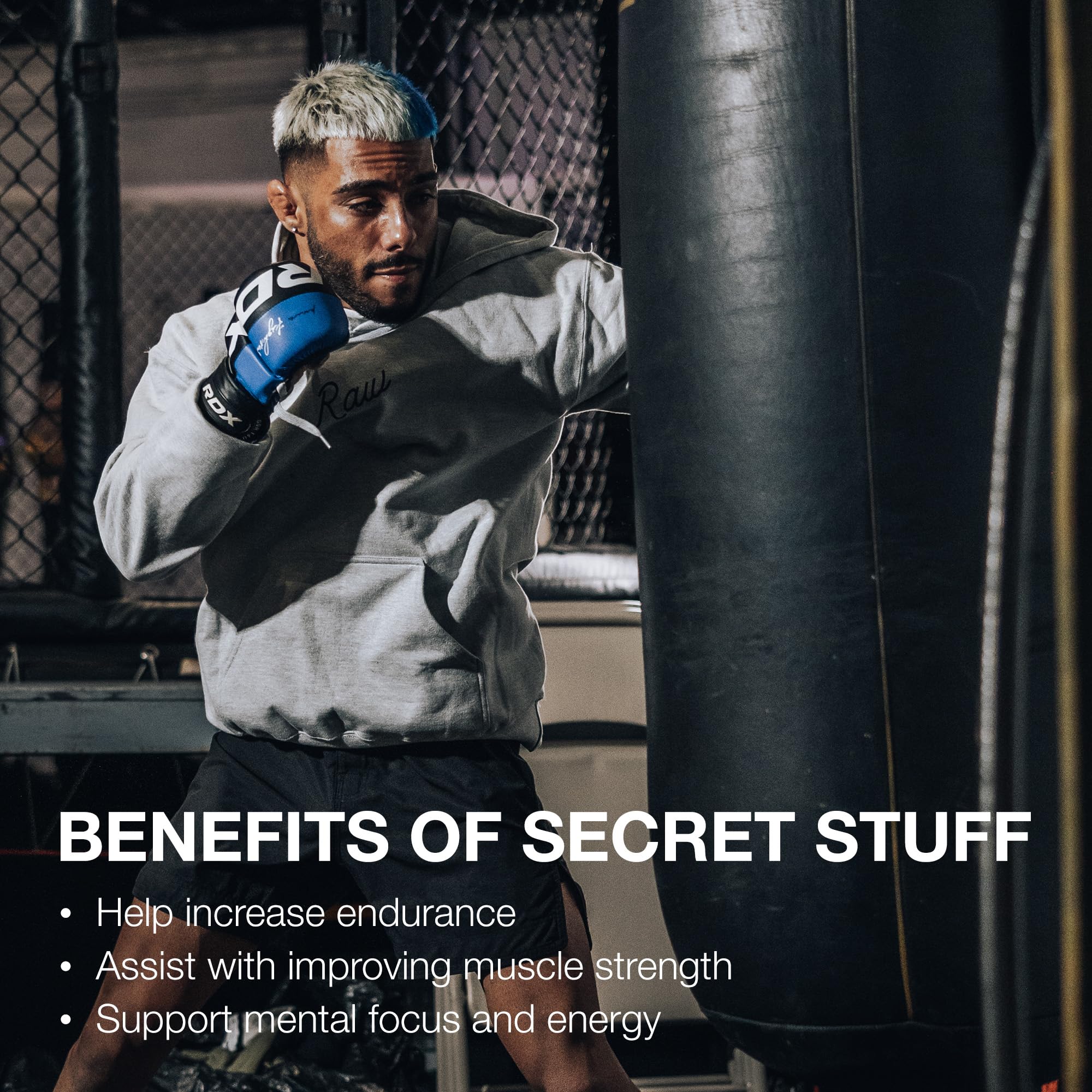 RAW Christopher's Secret Stuff Pre Workout Powder, Thavage (Tastes Like Winning) - Chris Bumstead CBUM Preworkout Supplement for Men & Women - Working Out, Hydration & Energy - 40 Servings RAW buy australia supplements