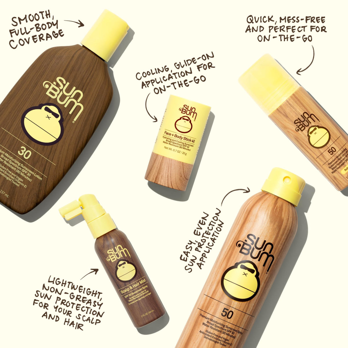 Sun Bum Original SPF 50 Broad Spectrum Sunscreen Body Spray - 6 oz Sun Bum