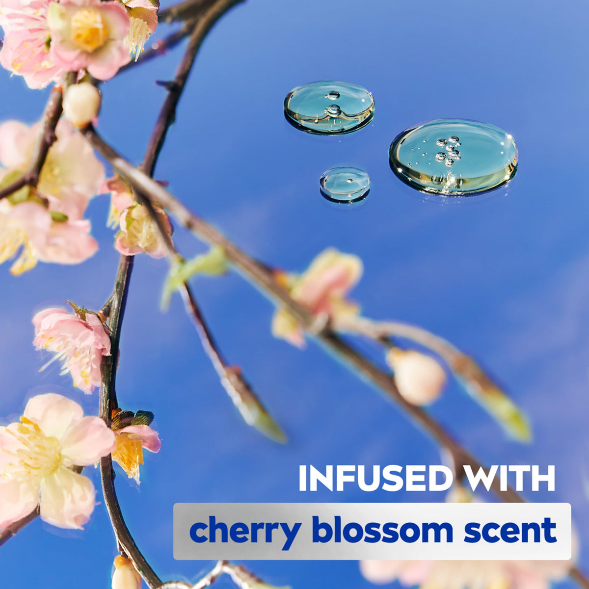 NIVEA Oil Infused Cherry Blossom and Jojoba Oil Body Lotion for Women, Fast-Absorbing and Non-Greasy Cherry Blossom Scented Lotion Moisturizes for 48 Hours, 16.9 Fl Oz Pump Bottle NIVEA
