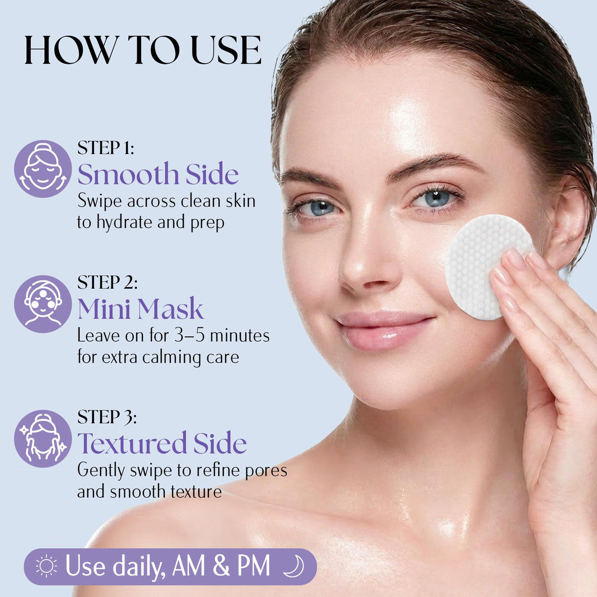 Clinical Resolution Exfoliating Pore Refining Toner Pads for Face, 75 Count Clinical Resolution