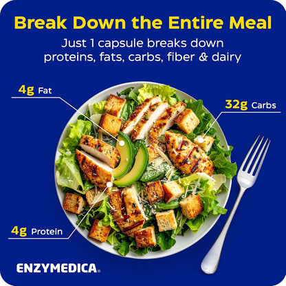Enzymedica Digest Basic + Probiotics - 90 Caps Gsupps Australia