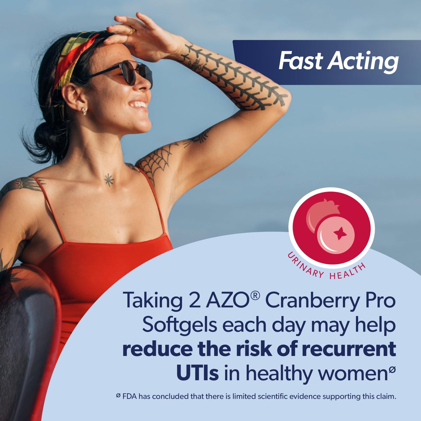 AZO Cranberry Pro, Cranberry Pills for Women & Men, 600mg Pacran, Made with Concentrated Whole Fruit Cranberry Powder to Help Cleanse and Protect The Urinary Tract AZO