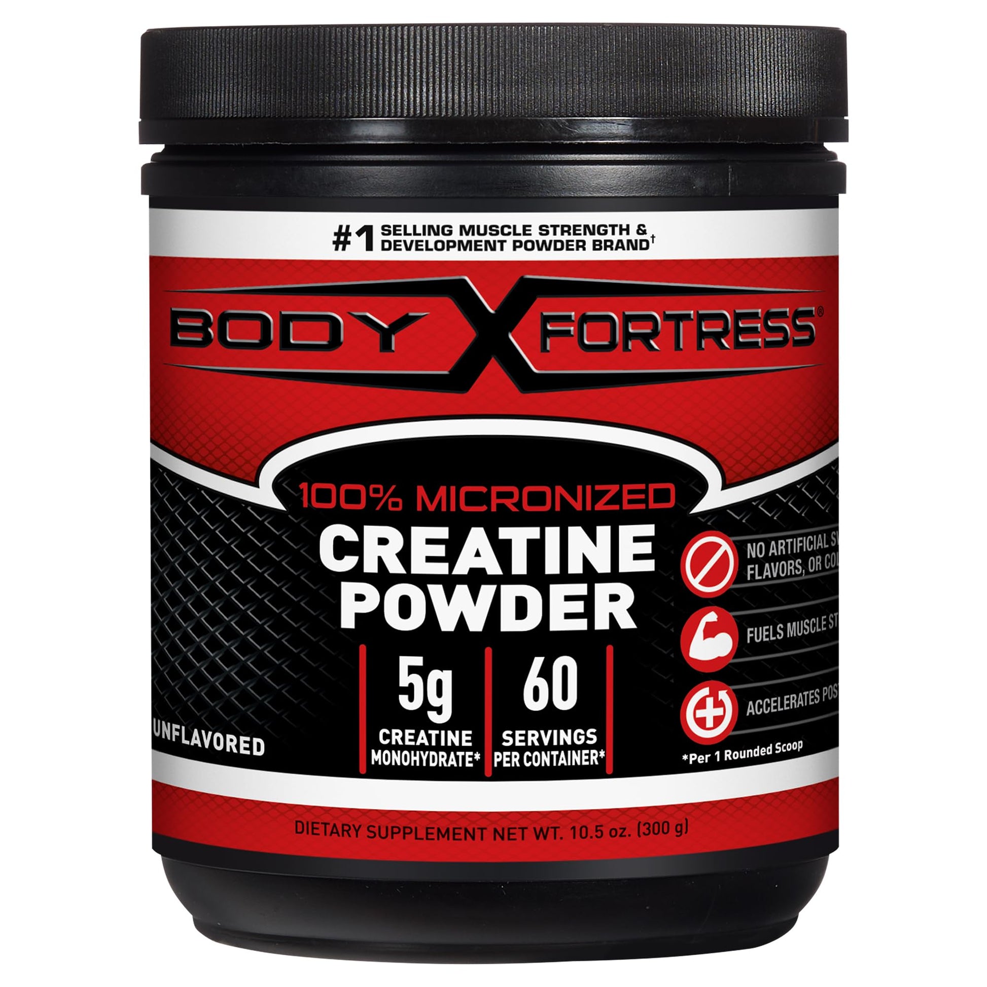 Body Fortress 100% Creatine Monohydrate Powder - Unflavored Micronized Creatine Supplement for Muscle Growth, Strength & Recovery, Pre Workout & Post Workout for Women and Men - 5g Per Scoop Body Fortress buy australia supplements