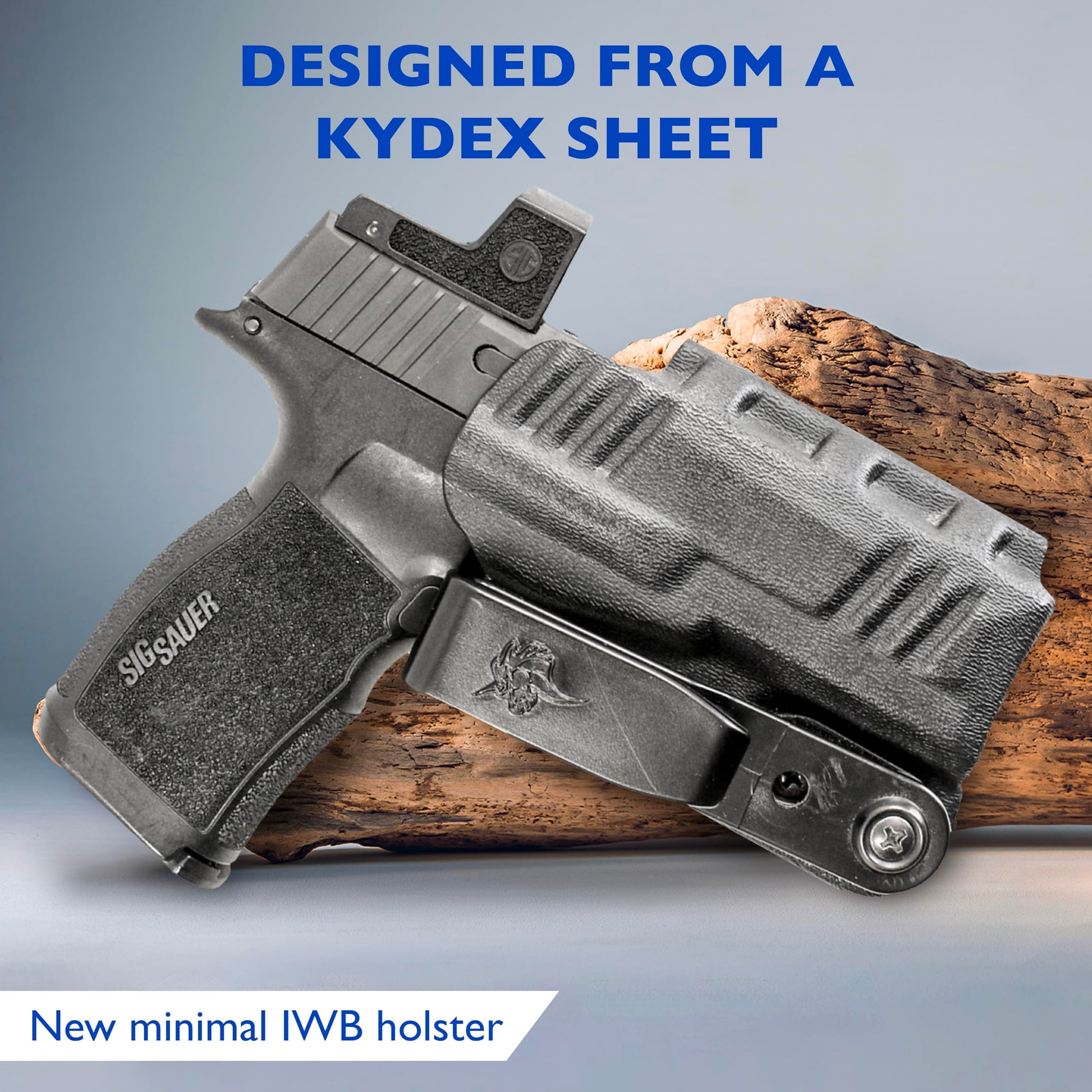 DeSantis Slim-Tuk - IWB Holster for Men and Women, Pistol Holster for Concealed Carry, Suitable for Appendix Wear, Ambidextrous, Made with Kydex, Adjustable Tension, Tuckable 360 C-Clip Gsupps Australia