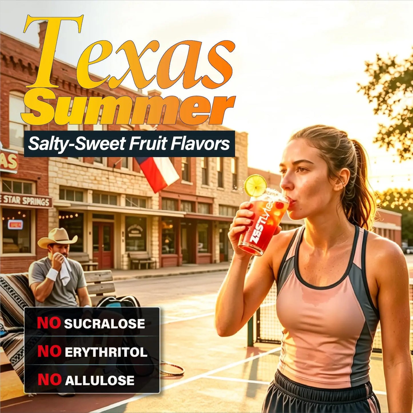 ZestLytes 40 Sticks Sport Hydration Sugar Free Electrolyte Packets, High Sodium Low Calorie Electrolyte Powder Drink Mix, Liquid Daily IV Flavors ZestLytes
