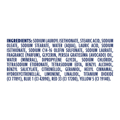 Dove Beauty Bar Soap , Glacial Water & Avocado Oil, I 6 Count 3.75 oz Dove