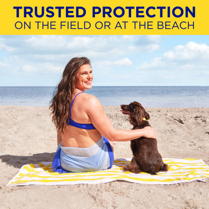 Coppertone Sport Sunscreen Spray SPF 50, Water Resistant Spray Sunscreen Pack, 5.5 Oz, Pack of 2 (Packaging May Vary) Coppertone