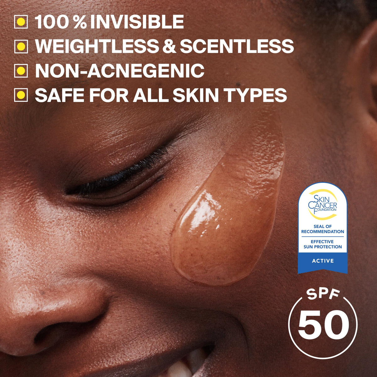 Supergoop! Unseen Sunscreen for Face, SPF 50 Clear & Invisible, 1.7oz Supergoop!