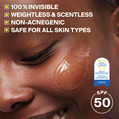 Supergoop! Unseen Sunscreen for Face, SPF 50 Clear & Invisible, 1.7oz Supergoop!