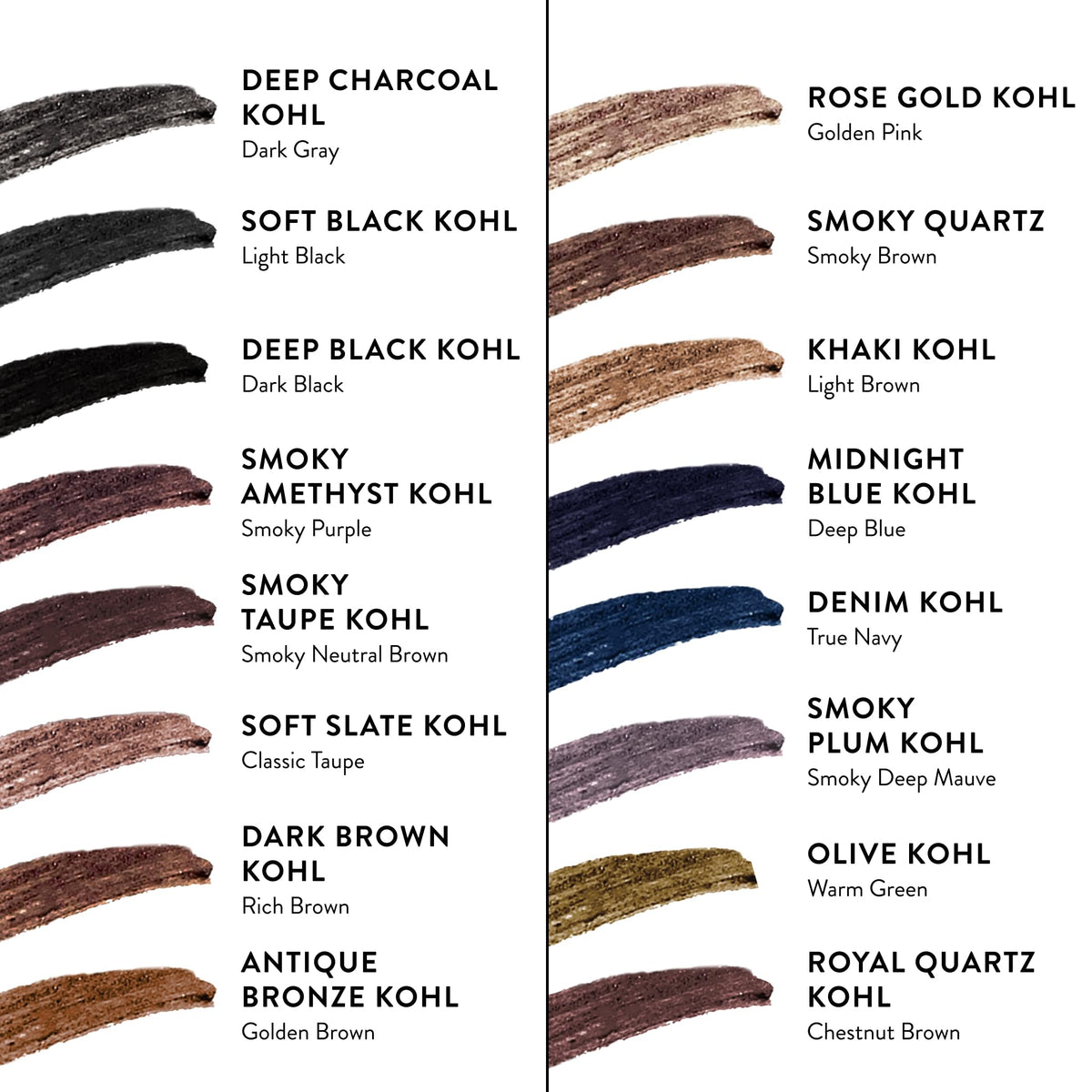 LAURA GELLER Kajal Longwear Kohl Eyeliner Pencil – Dark Brown LAURA GELLER NEW YORK