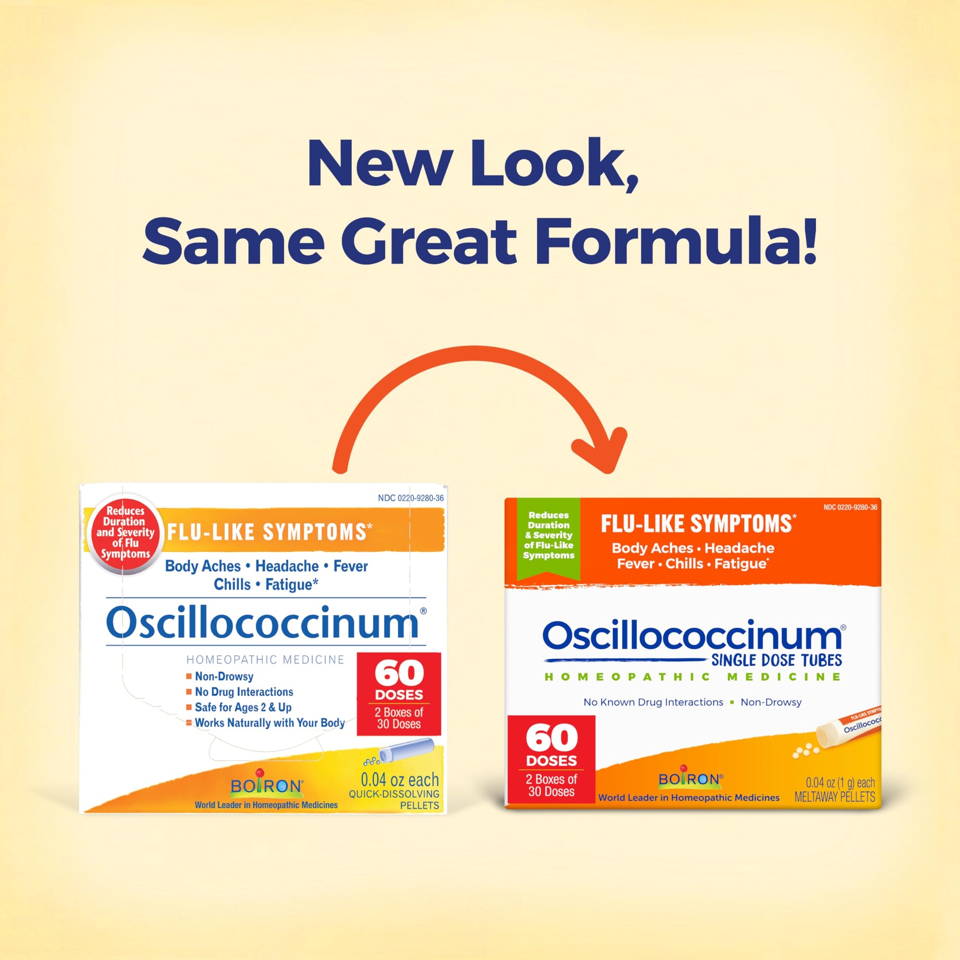 Boiron Oscillococcinum for Relief from Flu-Like Symptoms of Body Aches, Headache, Fever, Chills, and Fatigue - 30 Doses Gsupps Australia
