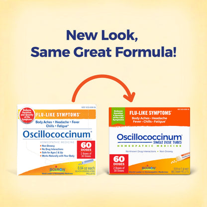 Boiron Oscillococcinum for Relief from Flu-Like Symptoms of Body Aches, Headache, Fever, Chills, and Fatigue - 30 Doses Gsupps Australia