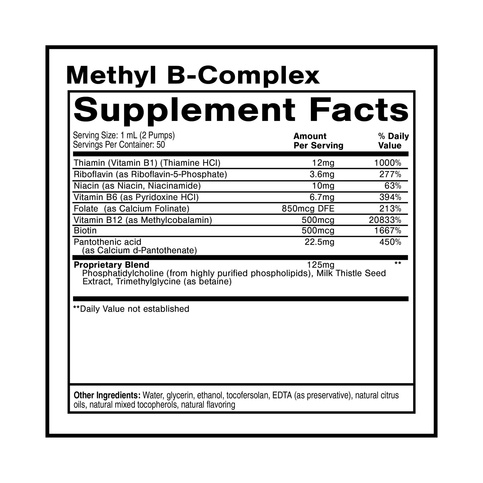 Quicksilver Scientific Methyl B Complex - Liquid Vitamin with Superior Liposomal Absorption of Vitamin B12, Folate, Vitamin B6, Riboflavin, Biotin, Pantothenic Acid, Vitamin B1, Niacin (50 ml) Quicksilver Scientific buy australia supplements