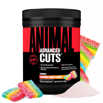 Animal Cuts Thermogenic Fat Burner Powder - Weight Loss for Women and Men for Metabolism, Energy, Focus, and Nootropic Brain Support with Ketones Appetite Suppressant Animal