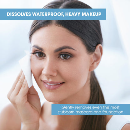 Diamond Wipes Makeup Remover Face Wipes with Vitamin E, 50 Count Diamond Wipes