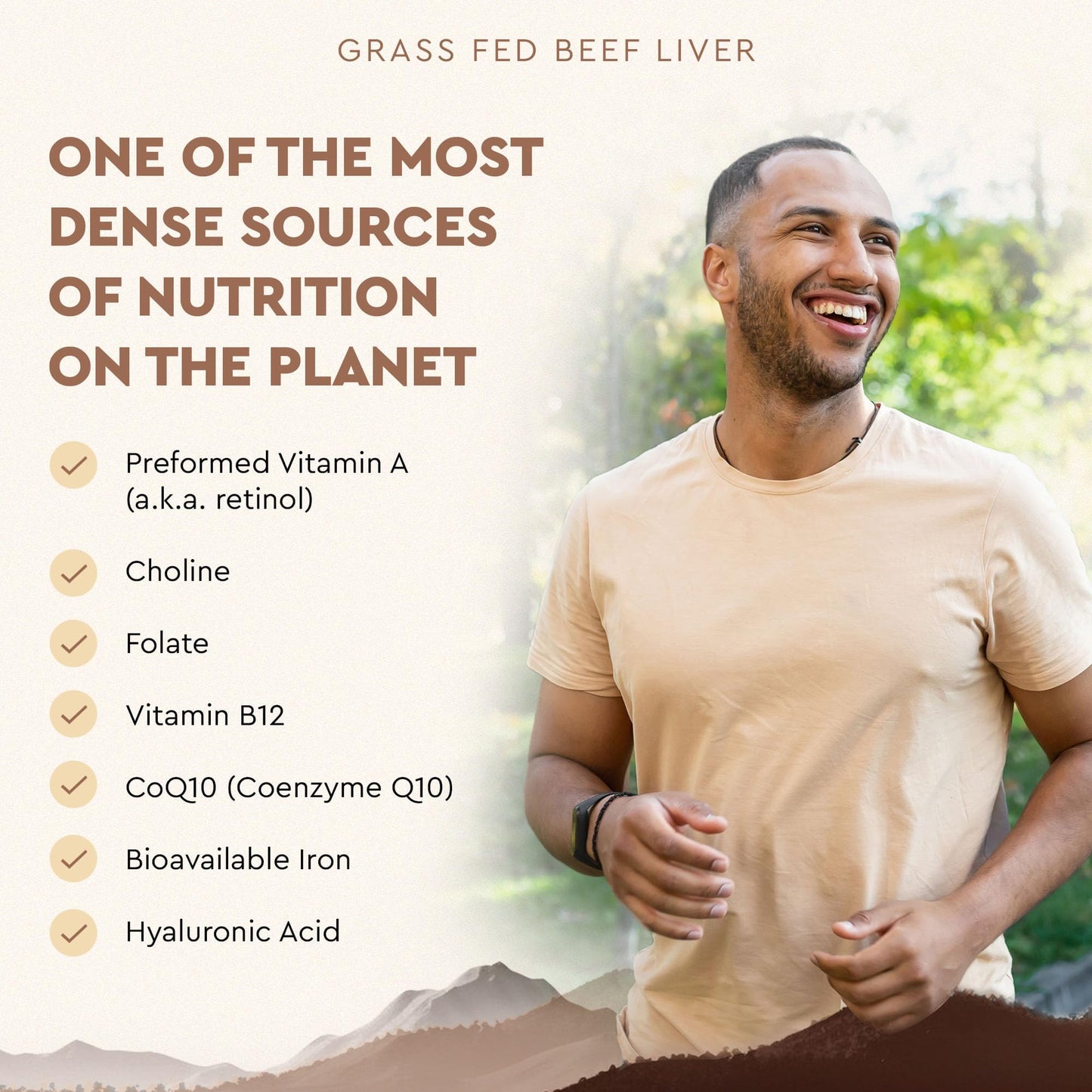 Ancestral Supplements Grass Fed Beef Liver 180 Capsules, Supports Energy Production, Detoxification, Digestion, Immunity and Full Body Wellness Ancestral Supplements