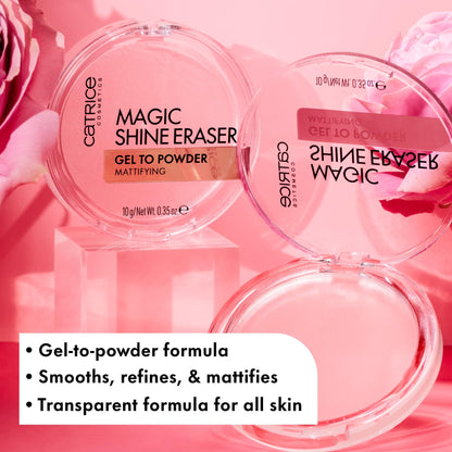 Catrice Magic Shine Eraser Gel-To-Powder, Instant Mattifying Setting Powder Catrice Cosmetics