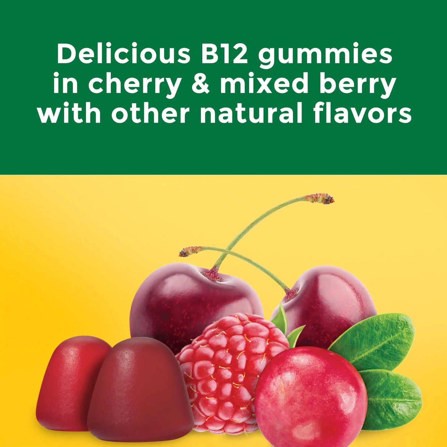 Nature Made Extra Strength Vitamin B12 Gummies 3000 mcg per serving, B12 Vitamins for Energy Metabolism Support, 60 Gummy Vitamins, 30 Day Supply Nature Made